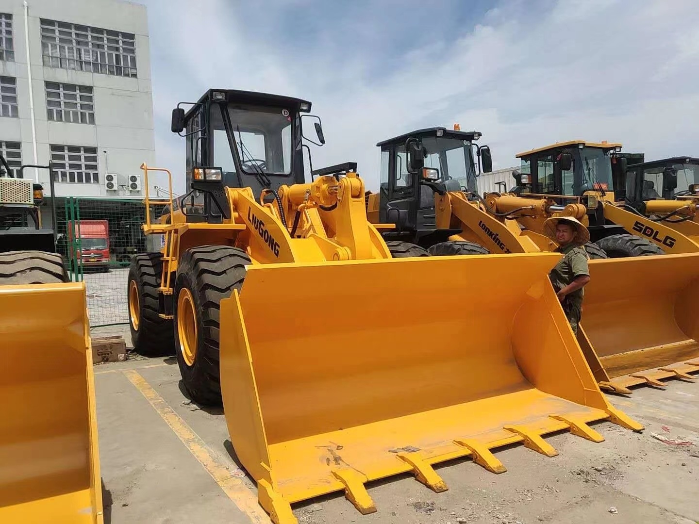 Liugong second-hand 50 forklift Longgong 855D loader Lingong 956 large