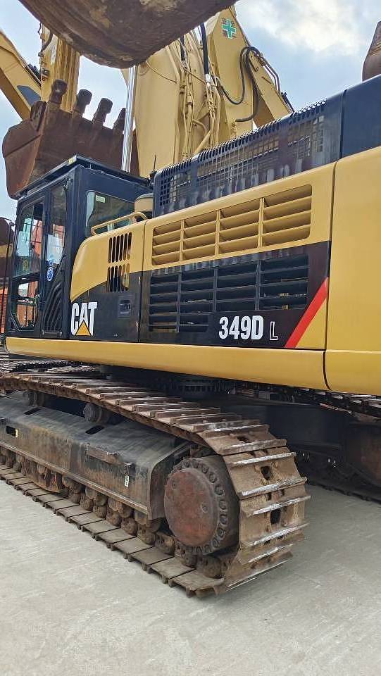 49 Ton  Original Caterpillar Excavators Second Hand Digger  Cat 349D Hydraulic Crawler Excavator  Bucket   Used Excavators