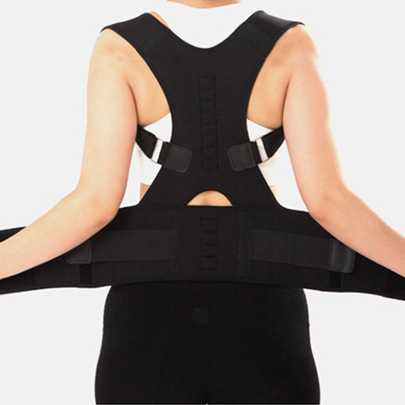 Adjustable Back Support Belt Back Support Posture Correction Back Support Brace For Men Women