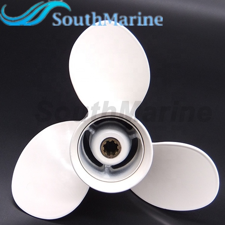 63V Boat Engine Aluminum Alloy Propeller 9 1/4x8-J for Yamaha 9.9HP 15HP Outboard Motor 9.25x8  63V-45947-00-00