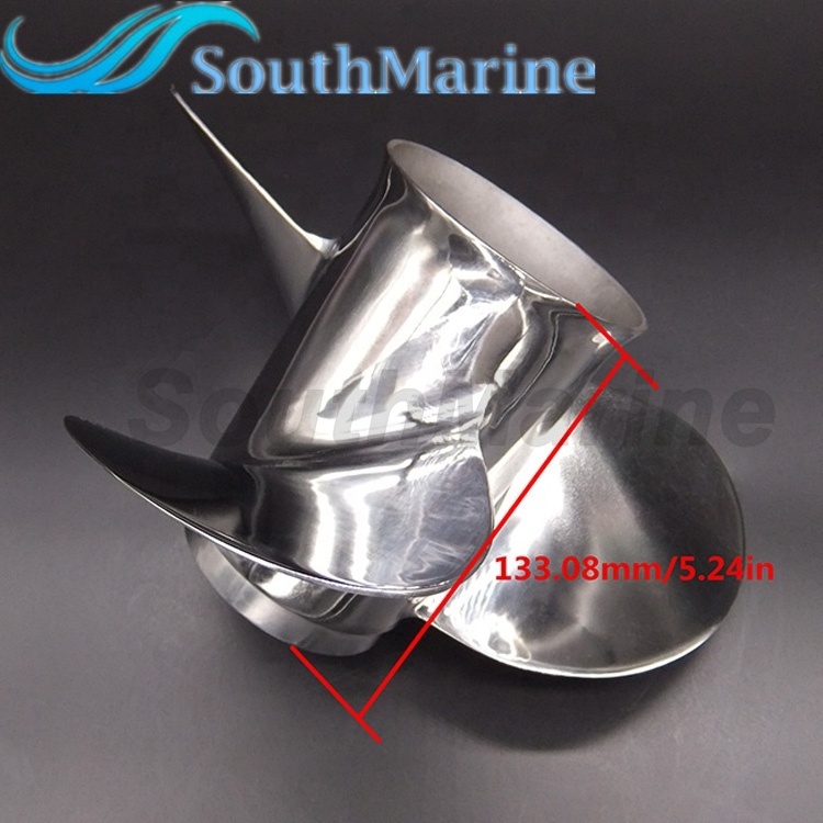 marine engine stainless steel Outboard propeller for Yamaha 40HP 50HP outboard motor  11 1/8x14-G