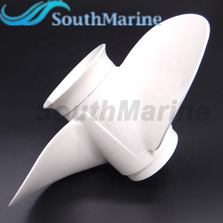 Boat Engine Aluminum Alloy Propeller 9 1/4x10-J for Yamaha 9.9HP 15HP Outboard Motor Parts 9.25x10 63V-45952-10-00