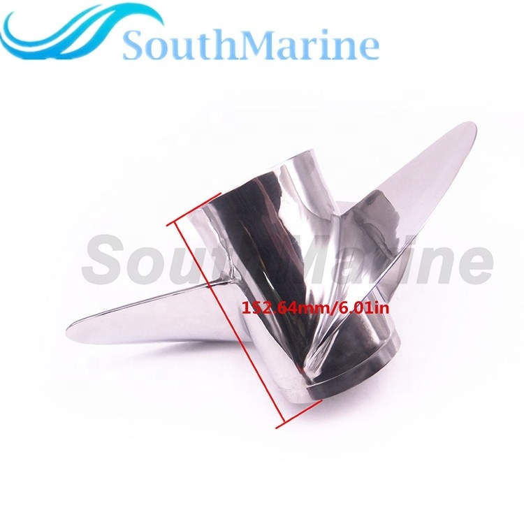 Boat Engines Stainless Steel Propeller 11x15-K For Yamaha 60HP 70HP 75HP 80HP 85HP 90HP 115HP 130HP Outboard Engine