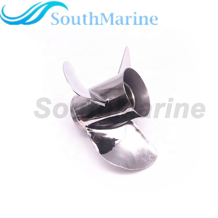 Boat Engines Stainless Steel Propeller 11x15-K For Yamaha 60HP 70HP 75HP 80HP 85HP 90HP 115HP 130HP Outboard Engine