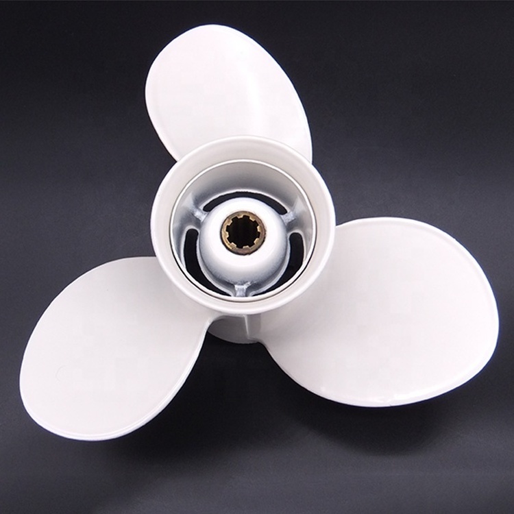 63V Boat Engine Aluminum Alloy Propeller 9 1/4x8-J for Yamaha 9.9HP 15HP Outboard Motor 9.25x8  63V-45947-00-00