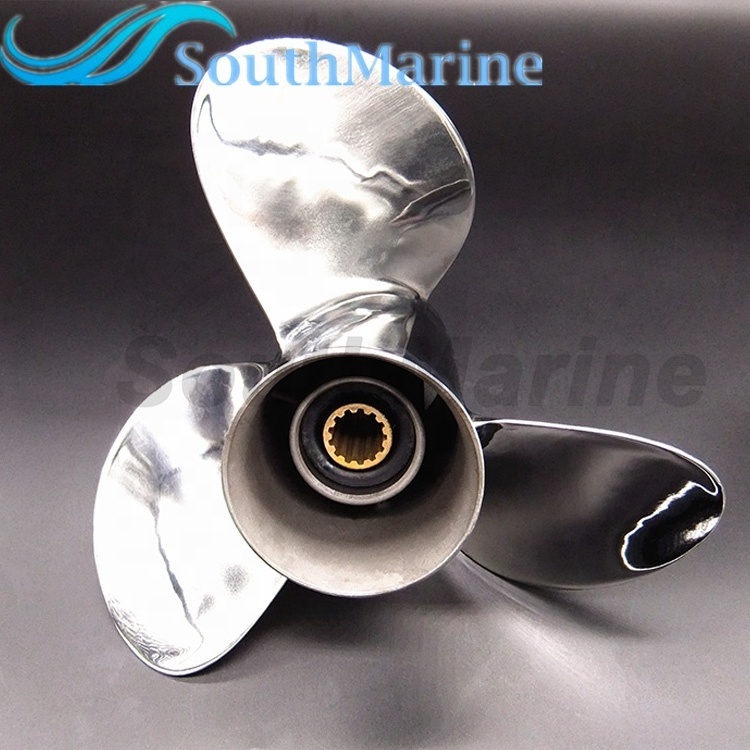 marine engine stainless steel Outboard propeller 11 1/8x14-G for Yamaha 40HP 50HP outboard moto