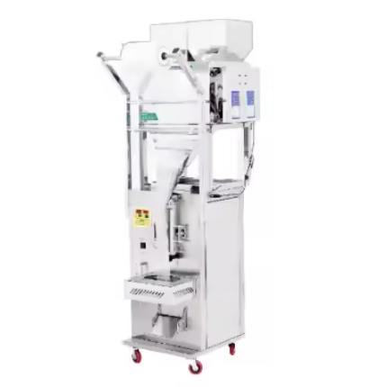 Pet food packaging machine,Electric double scale with direct dispensing machine packaging machine