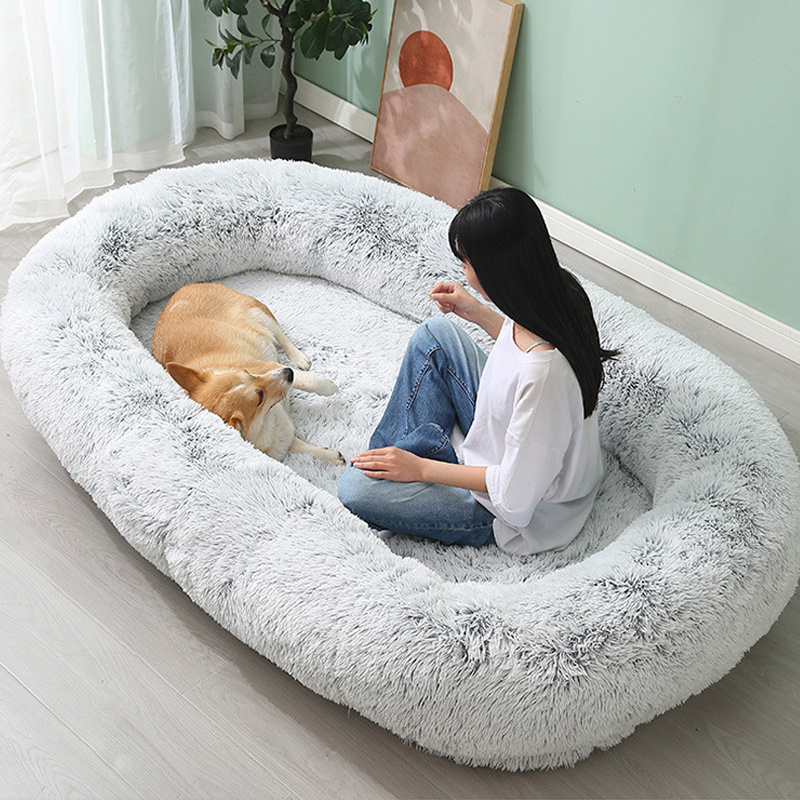 Hot Princess Designer Customized Soft Cat Cushion Pet Kennel Dog Sofa Bed Washable Human Pet Custom Luxury Dog Bed For Dogs