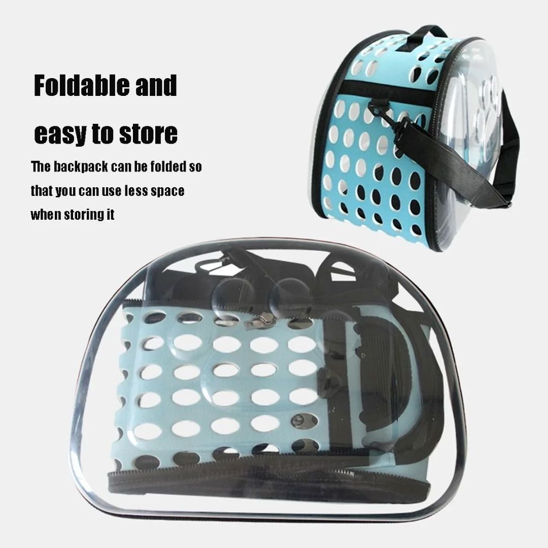 Large Collapsible Portable Expandable Custom Foldable Luxury Pet Bags Travel Designer Dog Backpack Cat Carrier Bag For Dogs New