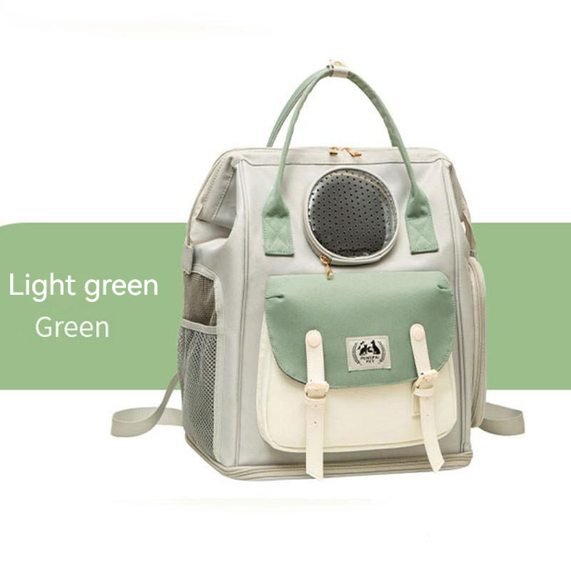 Dresspet Pet Carrier Airplane Cute Hand Bag Cat Dog Cage Shoulder Bag Backpack Bubble