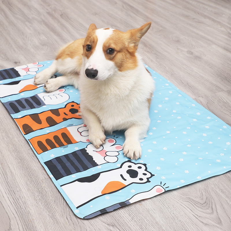 DRESSPET Wholesale cushion cushions for dogs and cats summer cooling mat cooler summer silk cooling gods pet ice den cushion