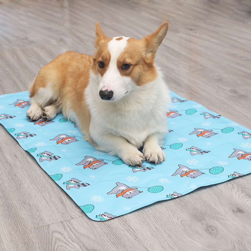 DRESSPET Wholesale cushion cushions for dogs and cats summer cooling mat cooler summer silk cooling gods pet ice den cushion