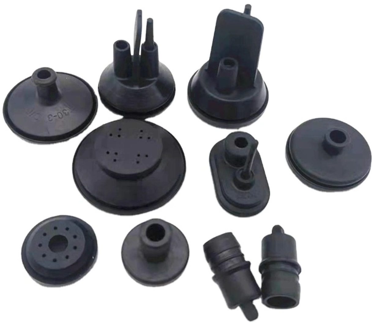 EPDM Aging Resistance Rubber Wire Silicone Wiring Cable Grommet for Automotive and Electronic