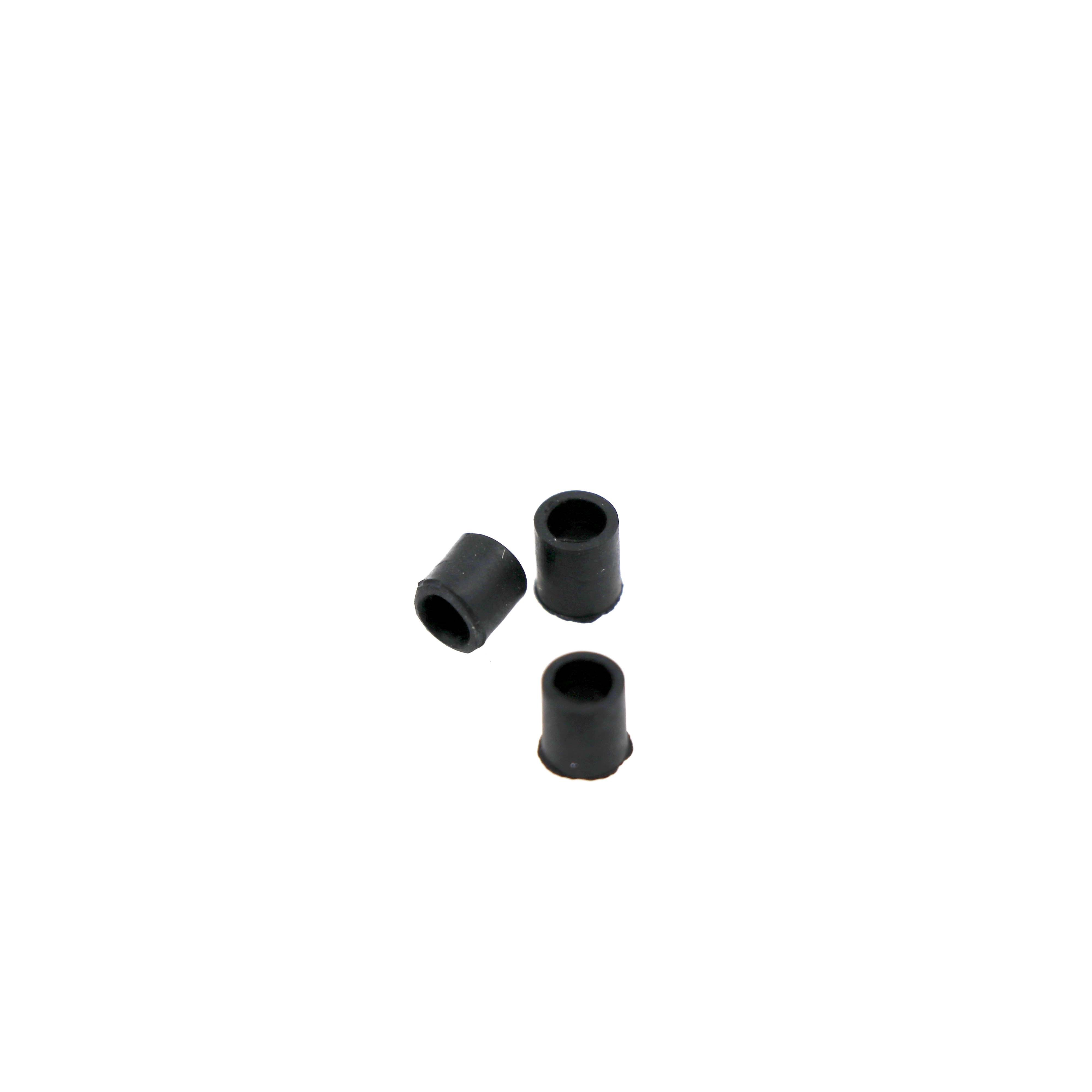 Manufacturer Wholesale Non-Slip Wear-Resistant Pipe Sleeves Stainless Steel Pipe Caps PVC Outer Pipe Caps Plastic Feet Rubber