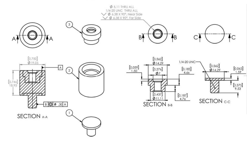 Vibration-Isolating Rubber Mount for Central Air Conditioning Fan Refrigeration Equipment Compressor