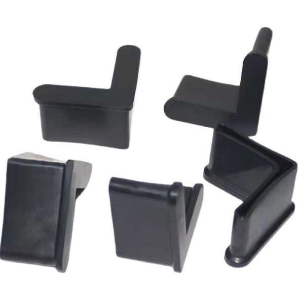 Enhanced Protection Furniture Angle Covers with L-Shaped Rubber Buffer and Foot Leg Pads Featuring a Durable Design