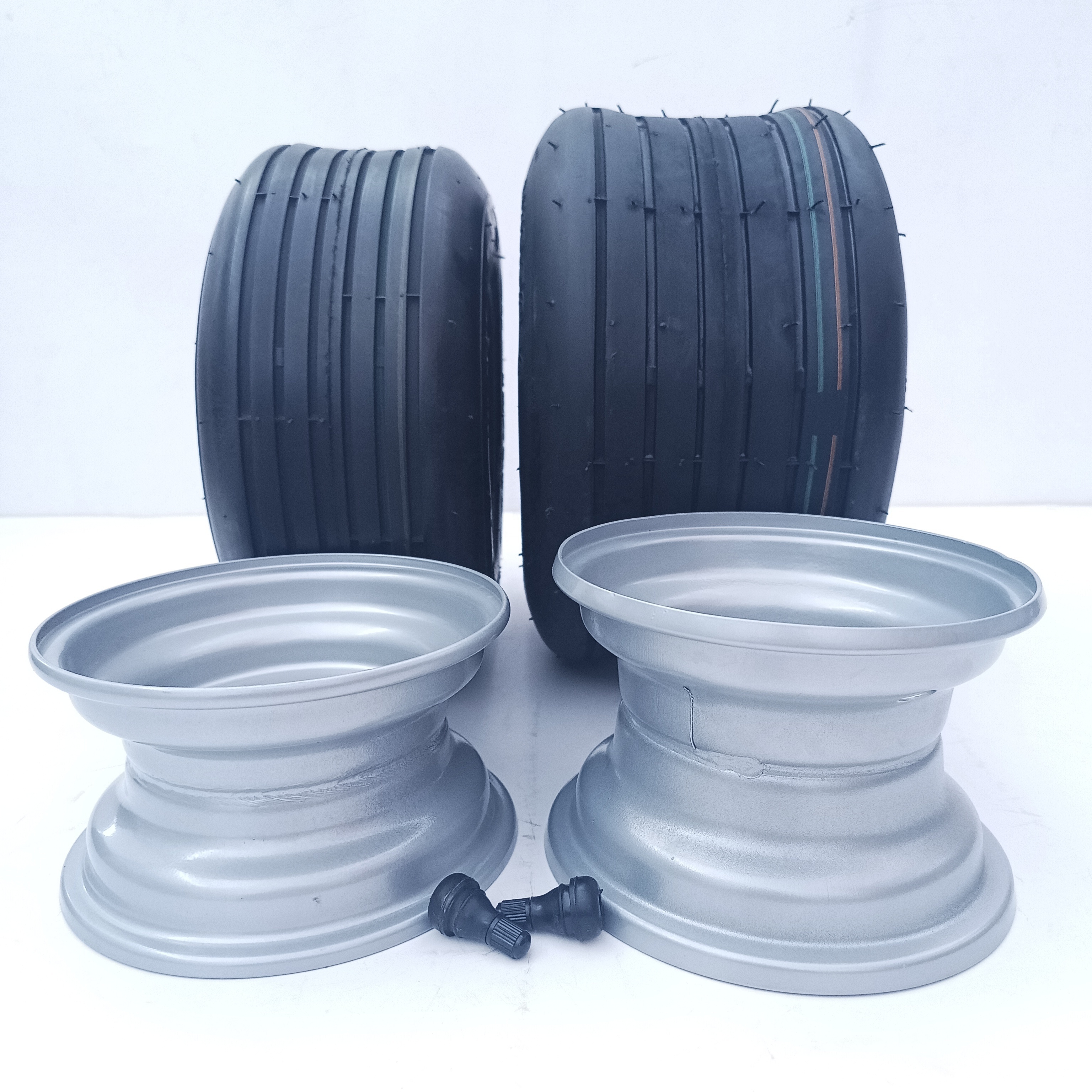 High quality 13x6.50-6 13x5.00-6 WANDA tubeless smooth tire 13 inch slick Tyre for lawn mower /GO KARTS and electric scooter