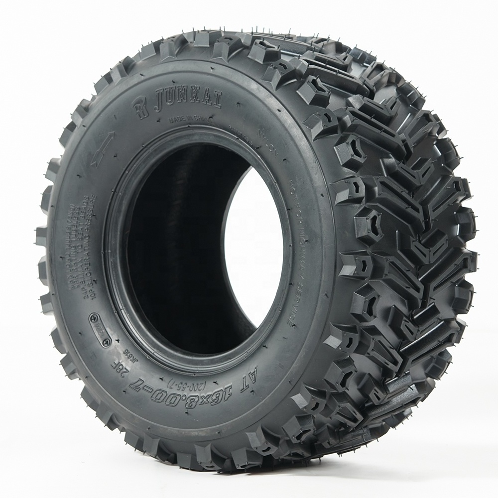 16x8.00-7 tubeless tire 205/55-7 off load tubeless tires wheels suitable for four wheel ATV Go kart tire with better performance