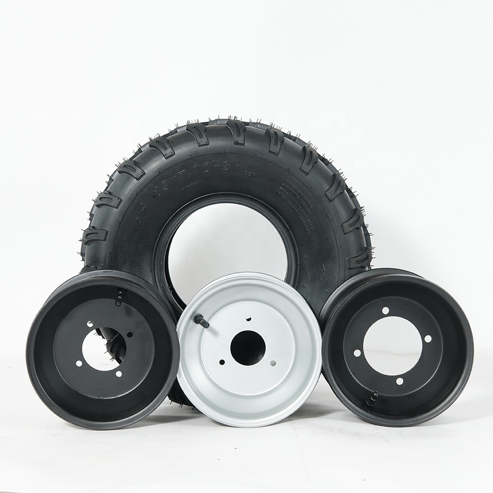 110cc 125cc 150cc 200cc ATV and UTV tires19x7.00-8 tires for motorcycle GO KART tires wheel 8 inch Front and rear tires