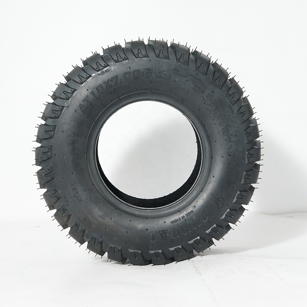 Wholesale 8 inch  ATV 18*7-8 tubeless tire  Golf Cart  18x7.00-8 tires lawn mower tyres