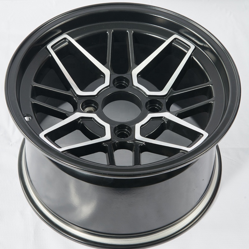 14 Inch ATV Alloy Wheel, Hot Sale Black UTV Quad Wheels Rims 4X100 /4X110 /4X114.3