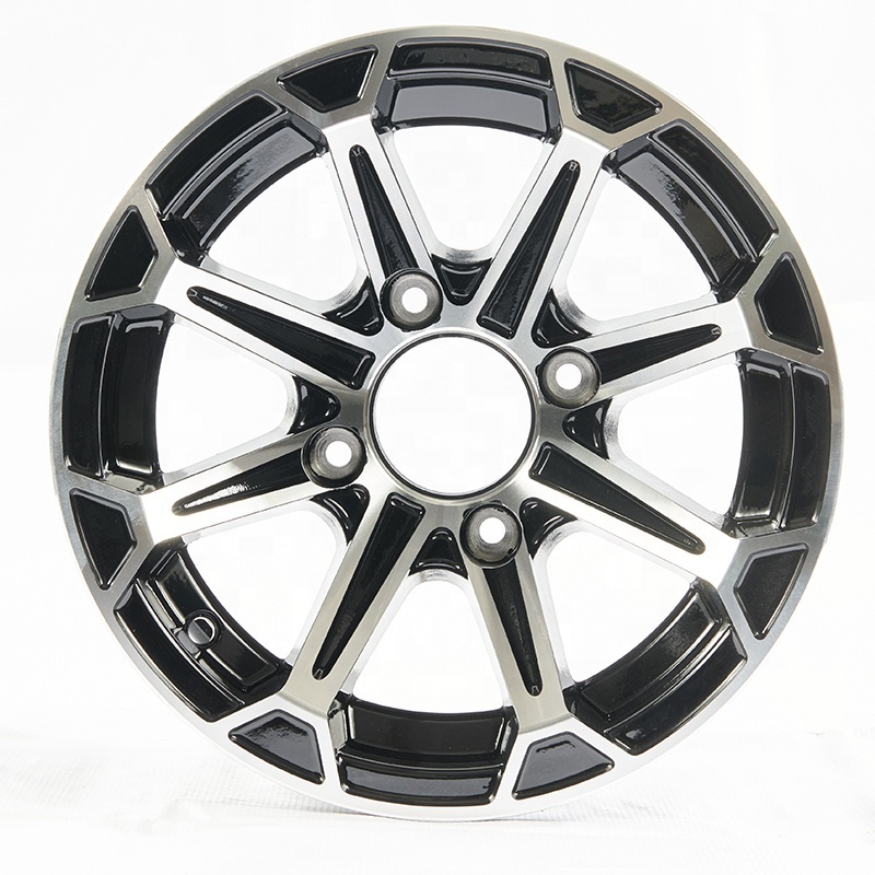 High quality Customized 12Inch Golf Cart Rims ALLOY ATV&UTV off-road wheel  For Ezgo Yamaha Golf Cart