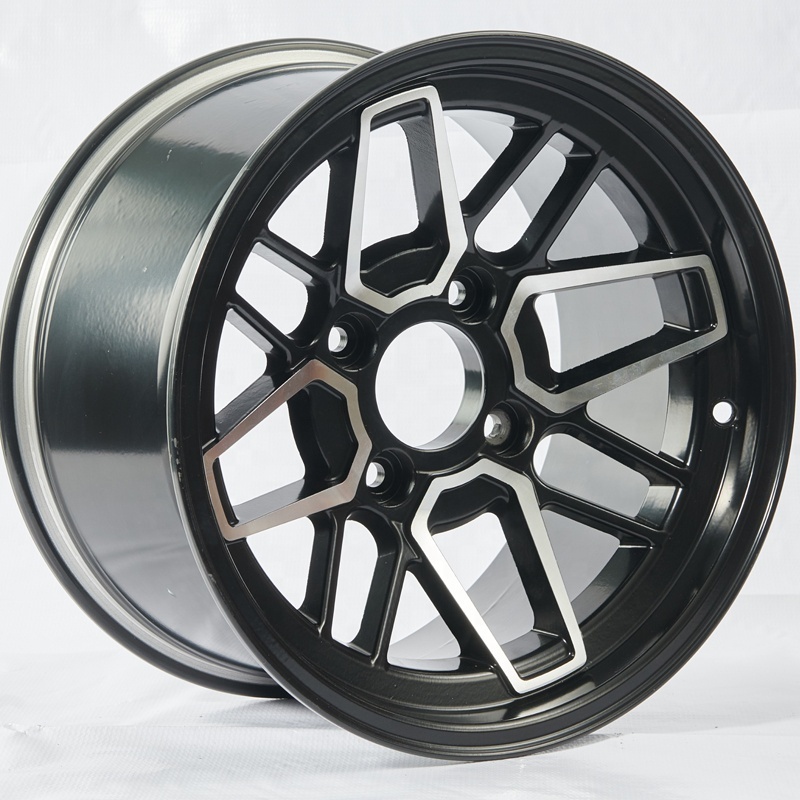 14 Inch ATV Alloy Wheel, Hot Sale Black UTV Quad Wheels Rims 4X100 /4X110 /4X114.3