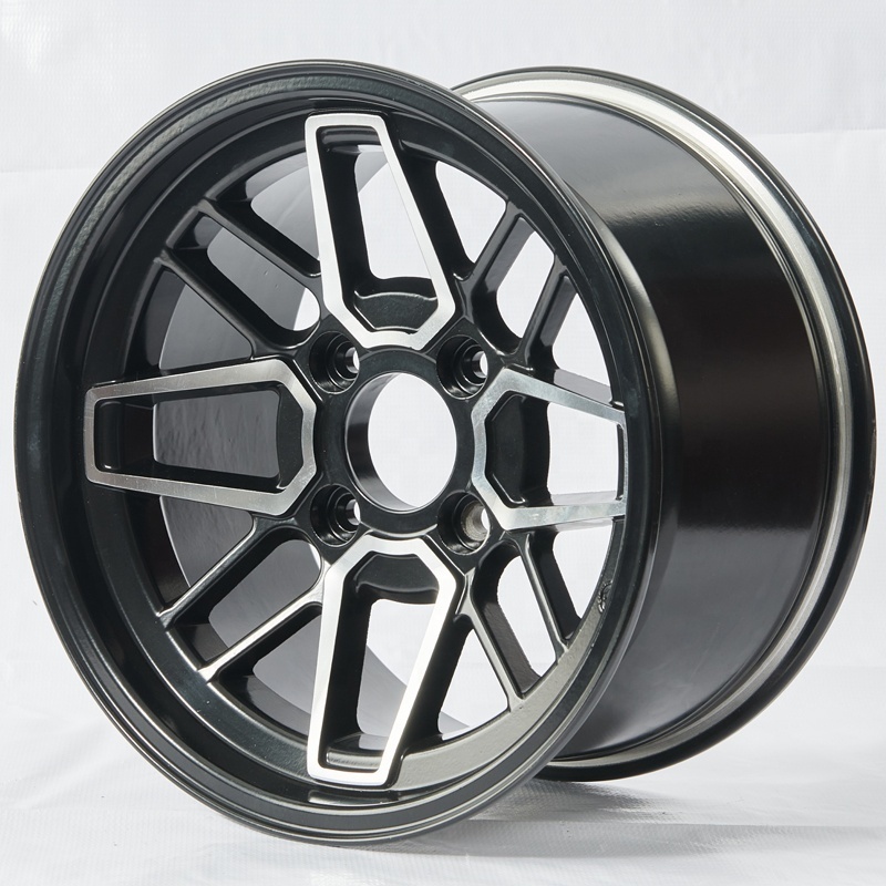 14 Inch ATV Alloy Wheel, Hot Sale Black UTV Quad Wheels Rims 4X100 /4X110 /4X114.3