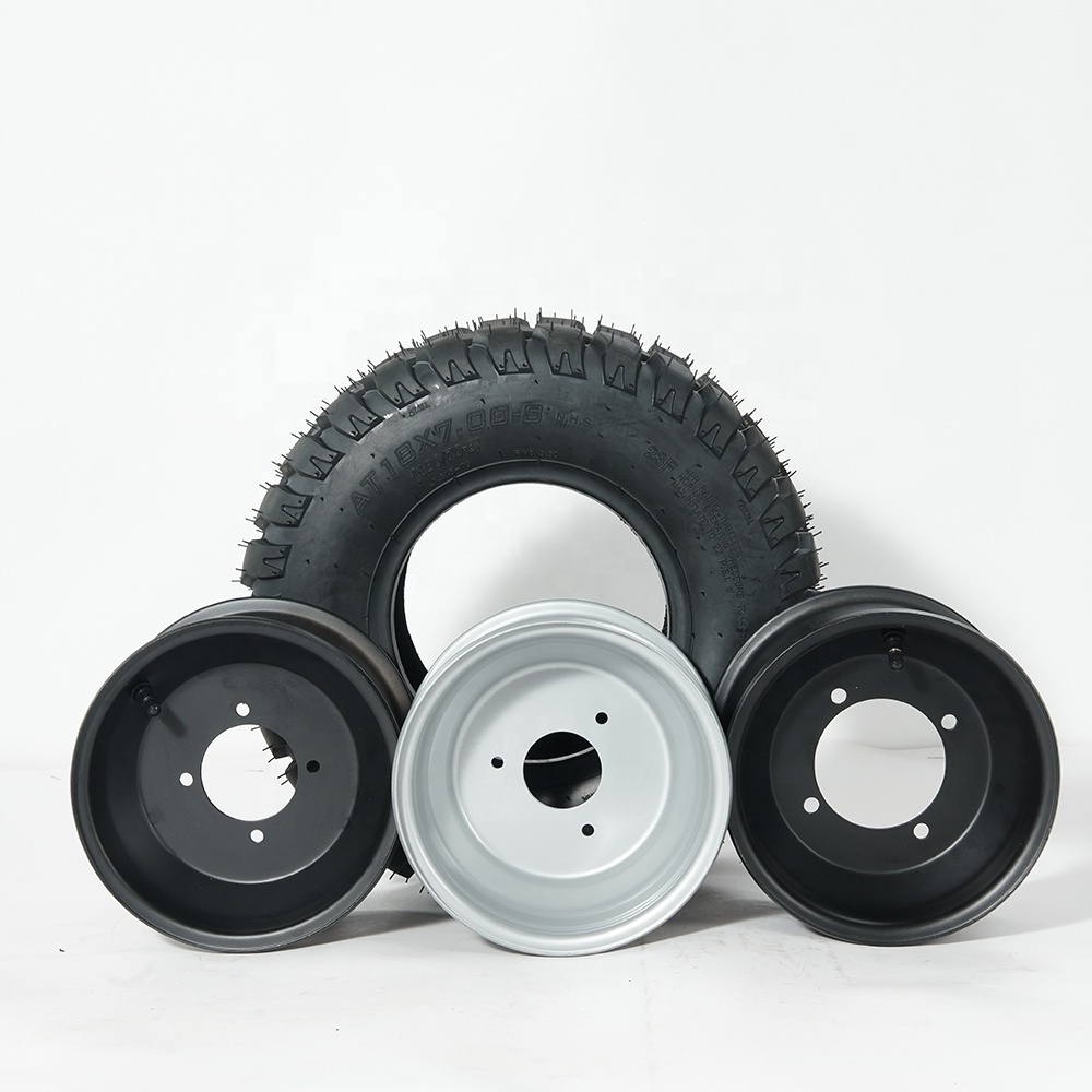 Wholesale 8 inch  ATV 18*7-8 tubeless tire  Golf Cart  18x7.00-8 tires lawn mower tyres