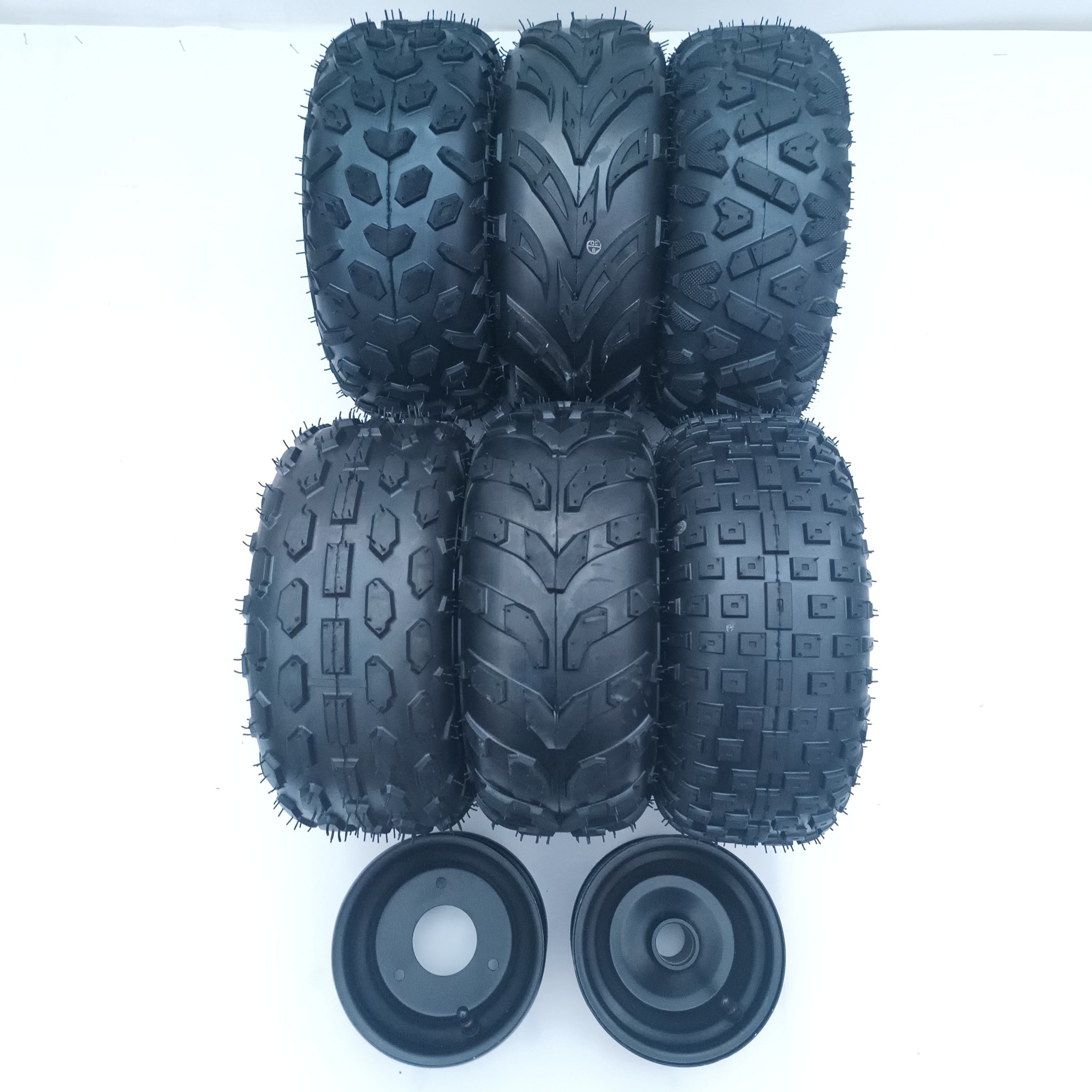 Wholesale ATV Wheel 145/70-6 tire with 6 inch rim Fit For 50cc 70cc 110cc Small ATV Quad Front Or Rear Wheels