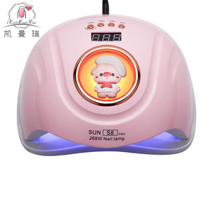 Hot selling 57 Lamp Chips Uv Lash Light for Nails LED Screen Nail Dryer For Regular Polish Mini Uv Lamps For Nail