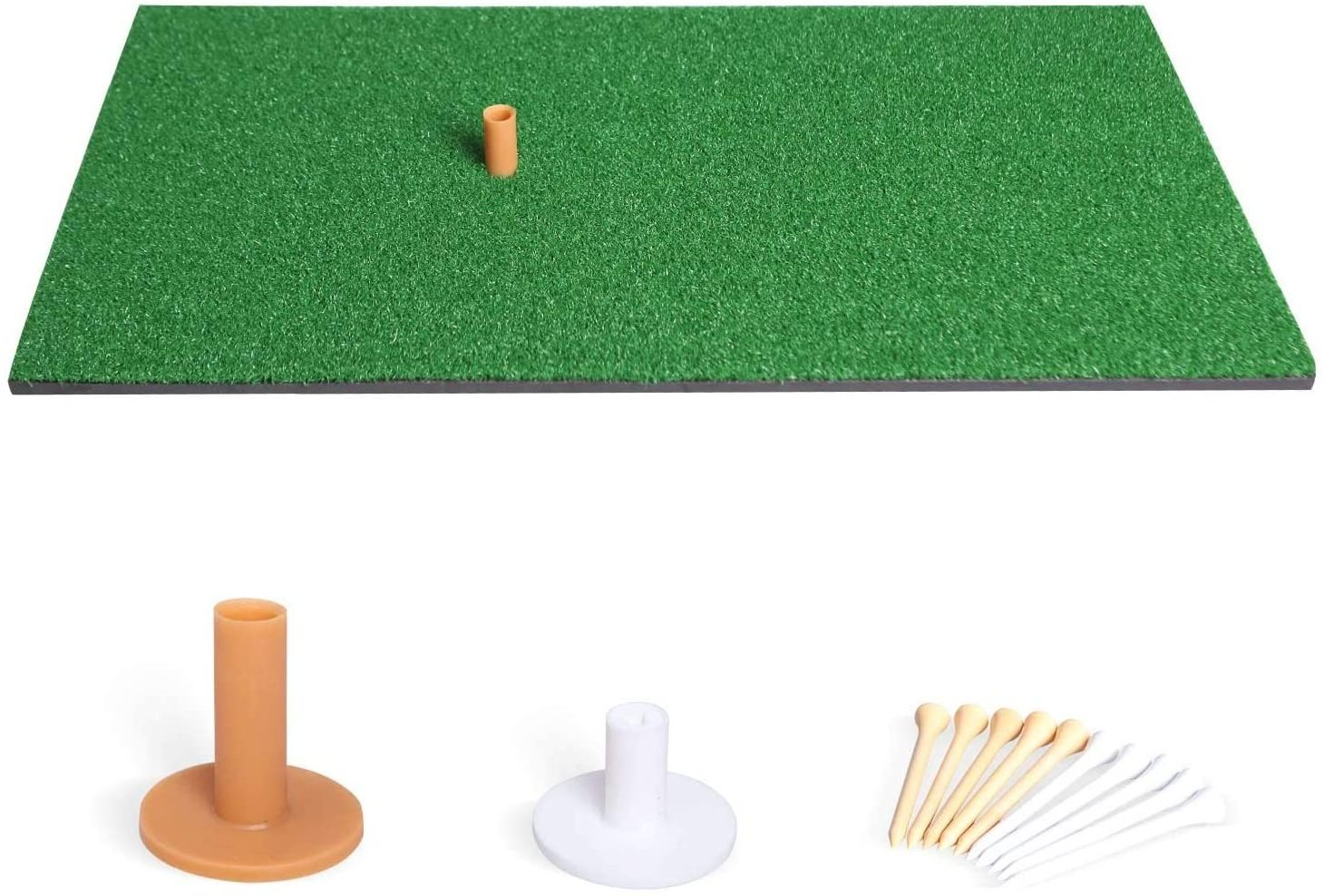 Premium Portable Indoor-Outdoor Golf Hitting Mat for Training Custom Residential Turf for Backyard Swing Practice