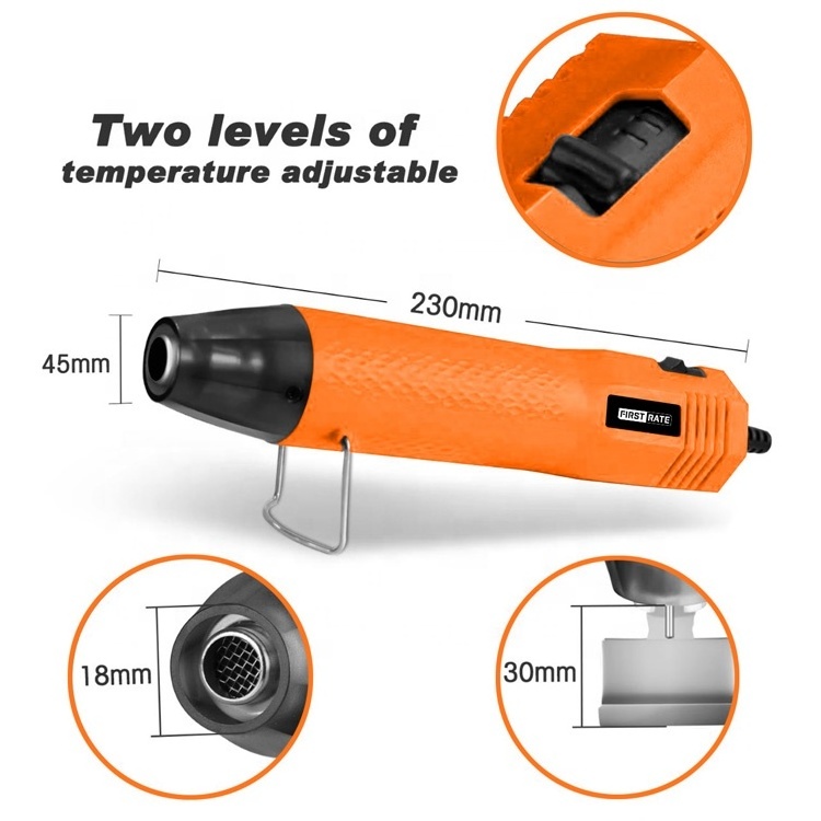 Shrink Wrap Embossing electric 110v 220v 350W heat gun air blower mini hot air gun