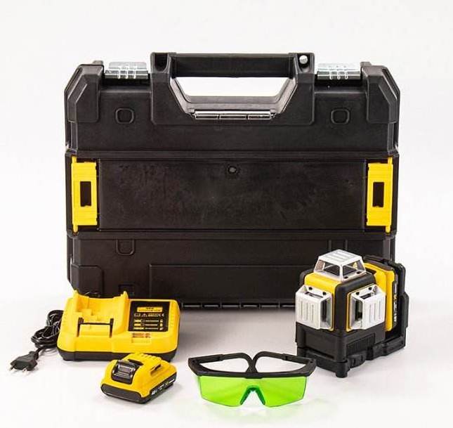 laser level green beam laser cross 16 line self leveling 3d auto rotary construction nivel laser 360 degree machine tool