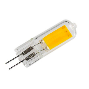 3w 110V 220v Transmittance Glass 360 Degree Angle Home Energy Saving Lighting Dimmable COB G4 Corn Light Bulb