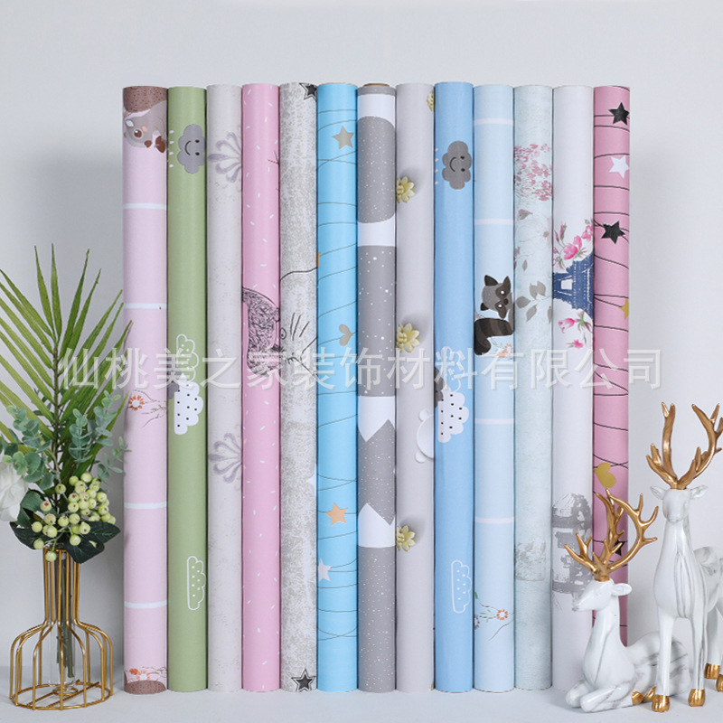 Hot selling wholesale Vinyl Pvc Marble Wallpaper Self Adhesive Marble Sticker Paper Rolls Wall Coating For Home Decor