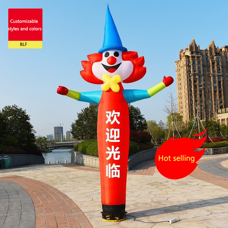 sky dancer inflatable blower carwash air dancer wave man inflatable airplane balloons chef  costume santa fan