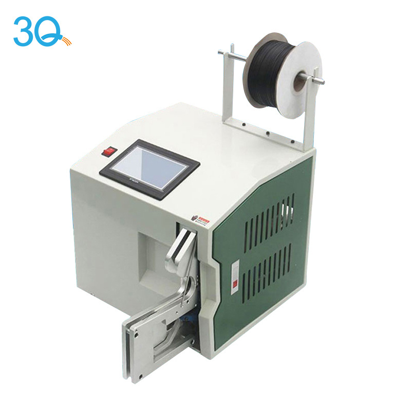 3Q Automatic Cutting Internet Cable Counting Meter Winding Binding Machine