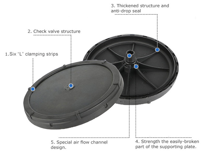 Free sample EPDM aeration disc bubble diffuser exporter