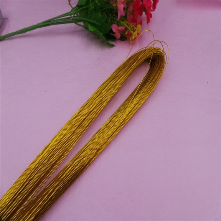 50pcs per pack 14inch length 22 gauge White paper wrapped flower stem wire for cake craft and artififial flowers making