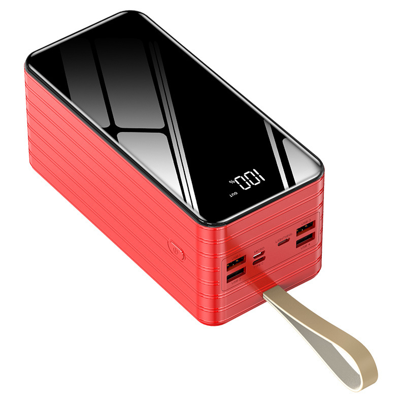 High capacity 4 USB output 100000 mah power bank 100000mah mobile phone charger fast charging power bank 100000mah