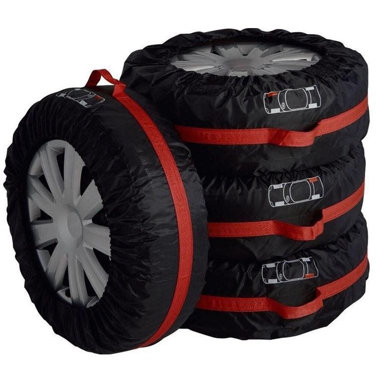 XMB Universal Fit Vehicle Eco-Friendly Tire Totes Portable Wheel Bags Spare Car Tire Cover