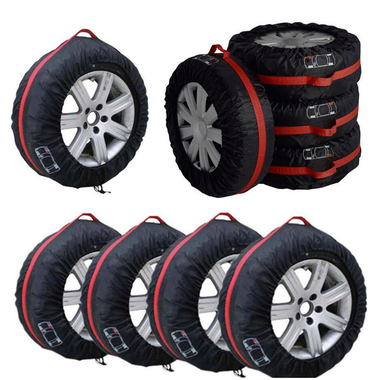 XMB Universal Fit Vehicle Eco-Friendly Tire Totes Portable Wheel Bags Spare Car Tire Cover