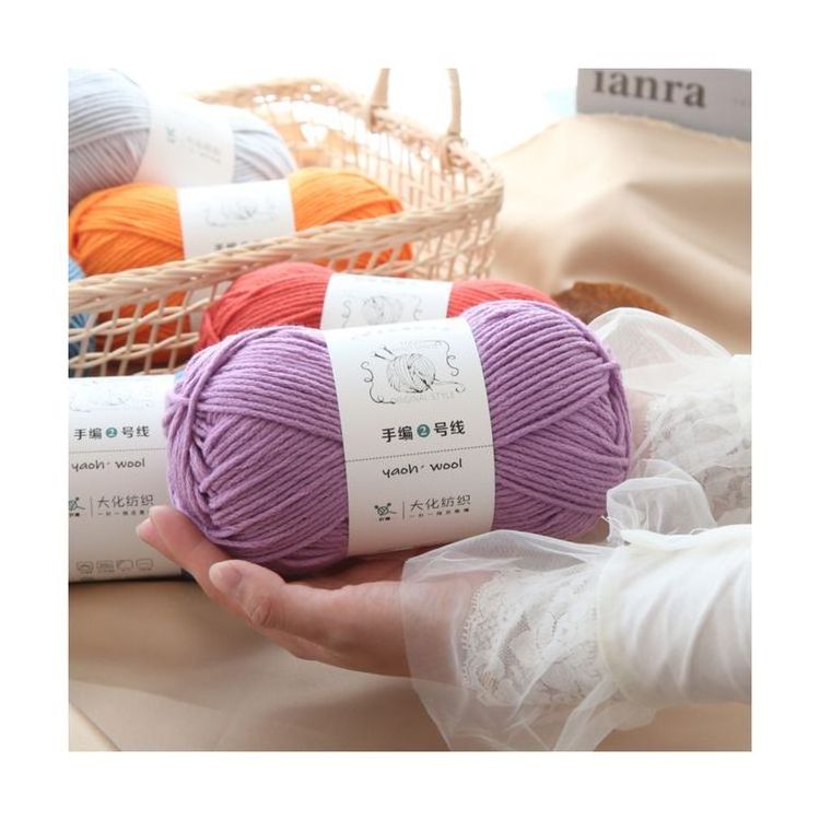 Best Selling High Quality Multi Color New Hand Woven 6 Layer 100% Acrylic Yarn For Hand Knitting