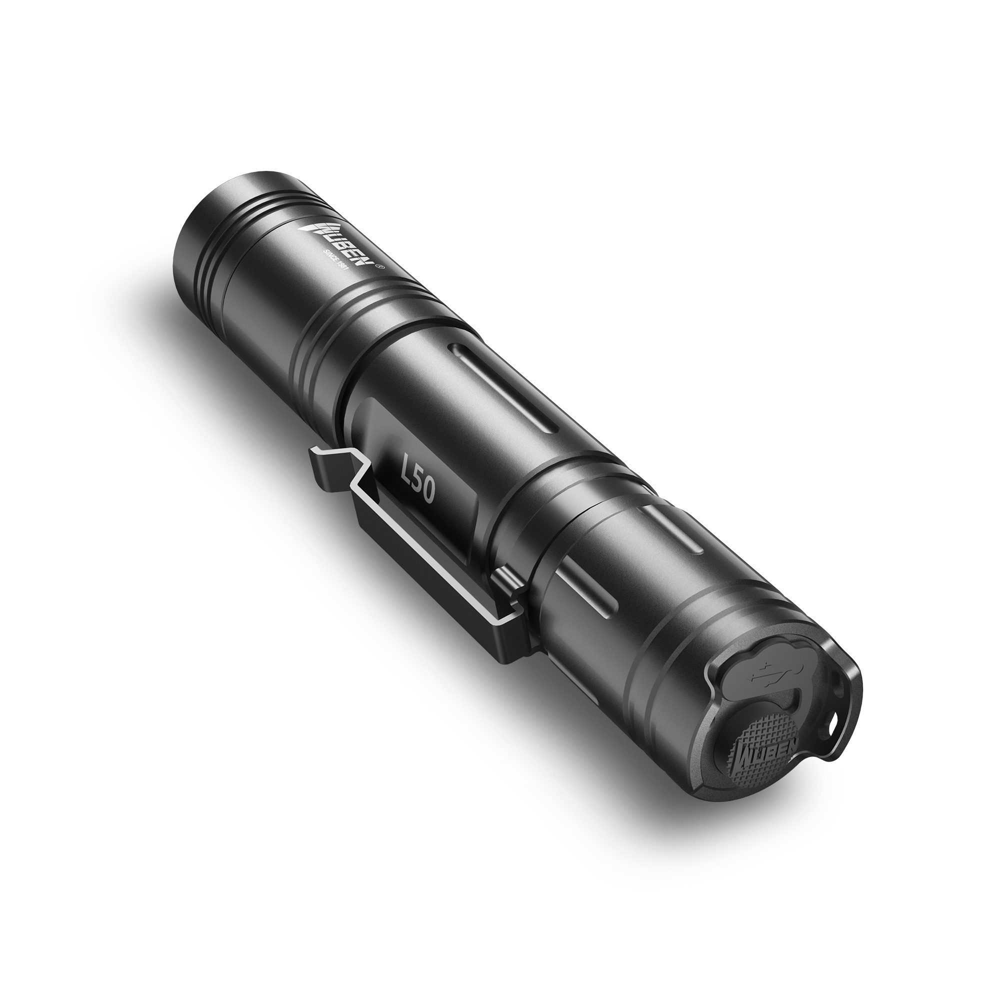 WUBEN handheld rechargeable 12 night camping long lasting flashlight