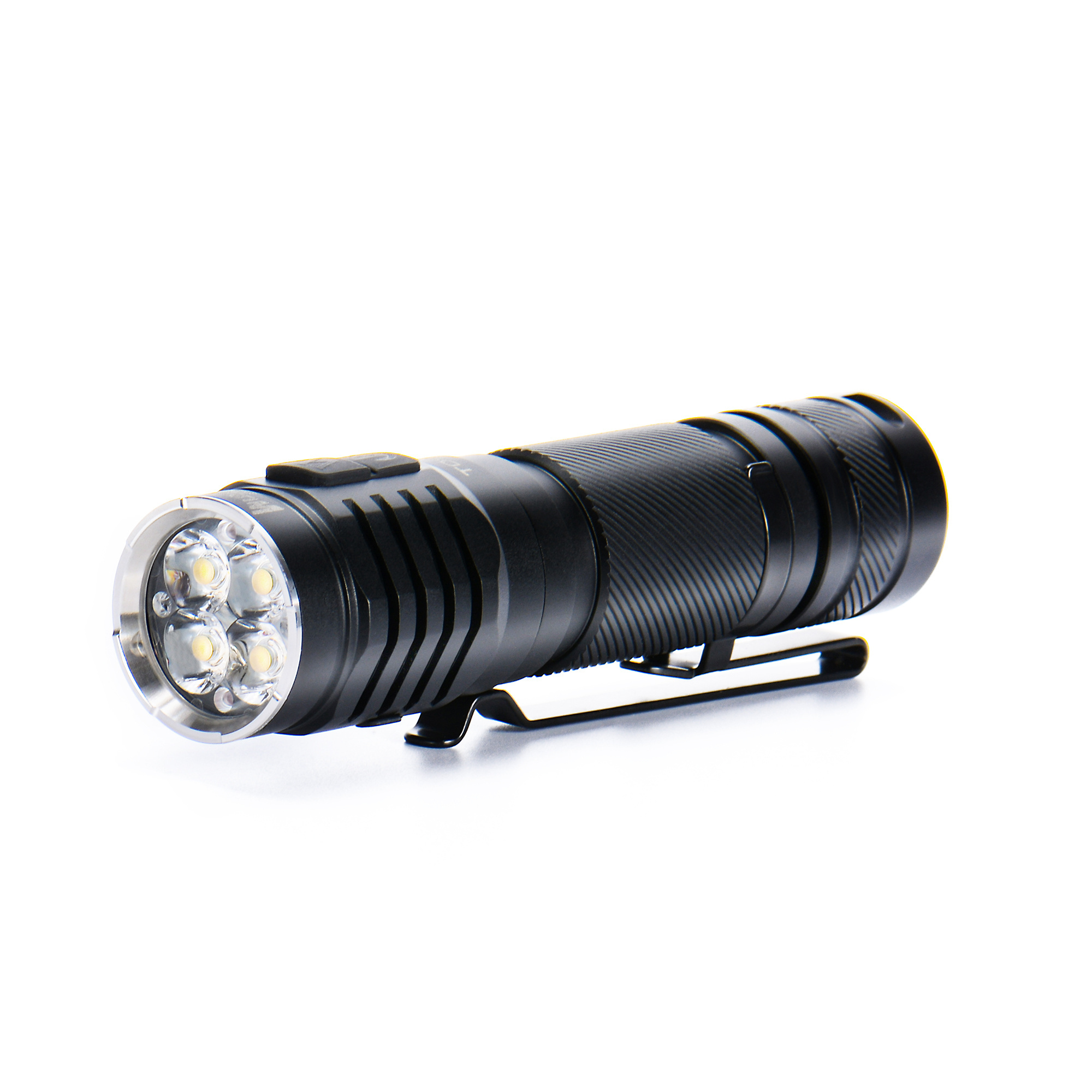 TO50R High CRI WUBEN 4LED Flashlight 2800 Lumens USB Rechargeable IP68 Dual Side Switch LED Flash Light with 21700 Battery