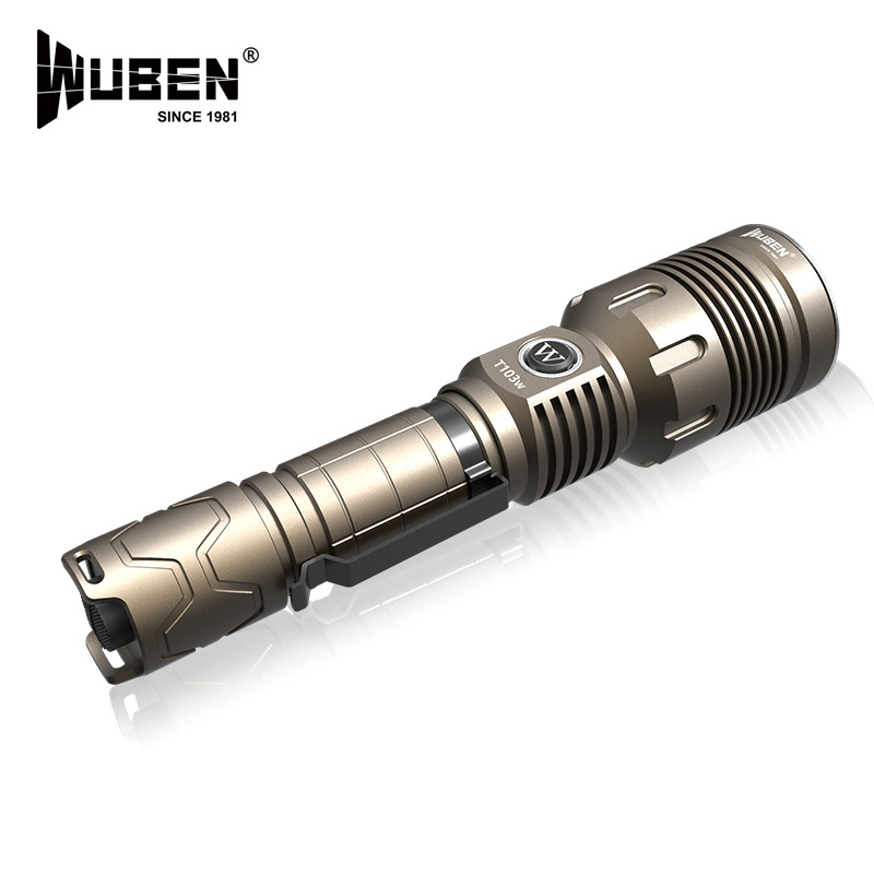 WUBEN T103 Promultifunctional flashlight for exploring and rescuing 1280 Lumens  maximum range of 508 meters