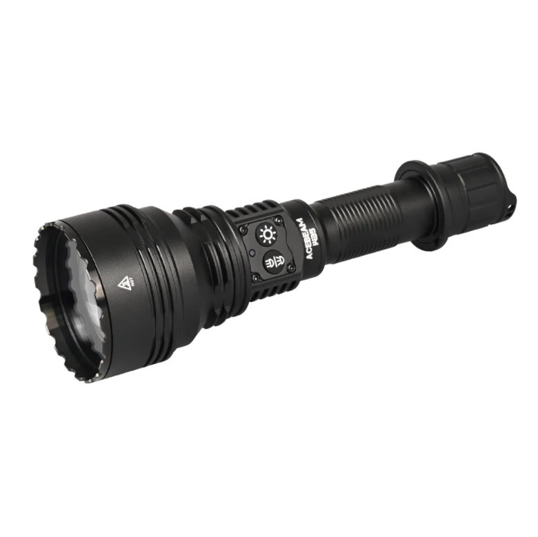 ACEBEAM W35 LC DEL Zoom LEP Flashlight with TYPE-C charge in tail switch brings max beam distance of 2600m 800 lumens brightness