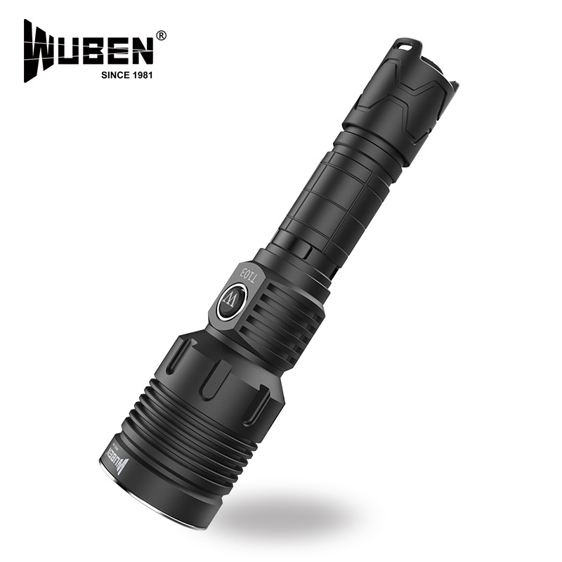 WUBEN T103 Promultifunctional flashlight for exploring and rescuing 1280 Lumens  maximum range of 508 meters