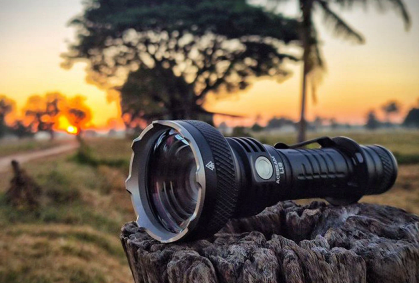 The best hunting flashlight that throws an impressive far-range light beam,delivers a max output of 1,500 lumens